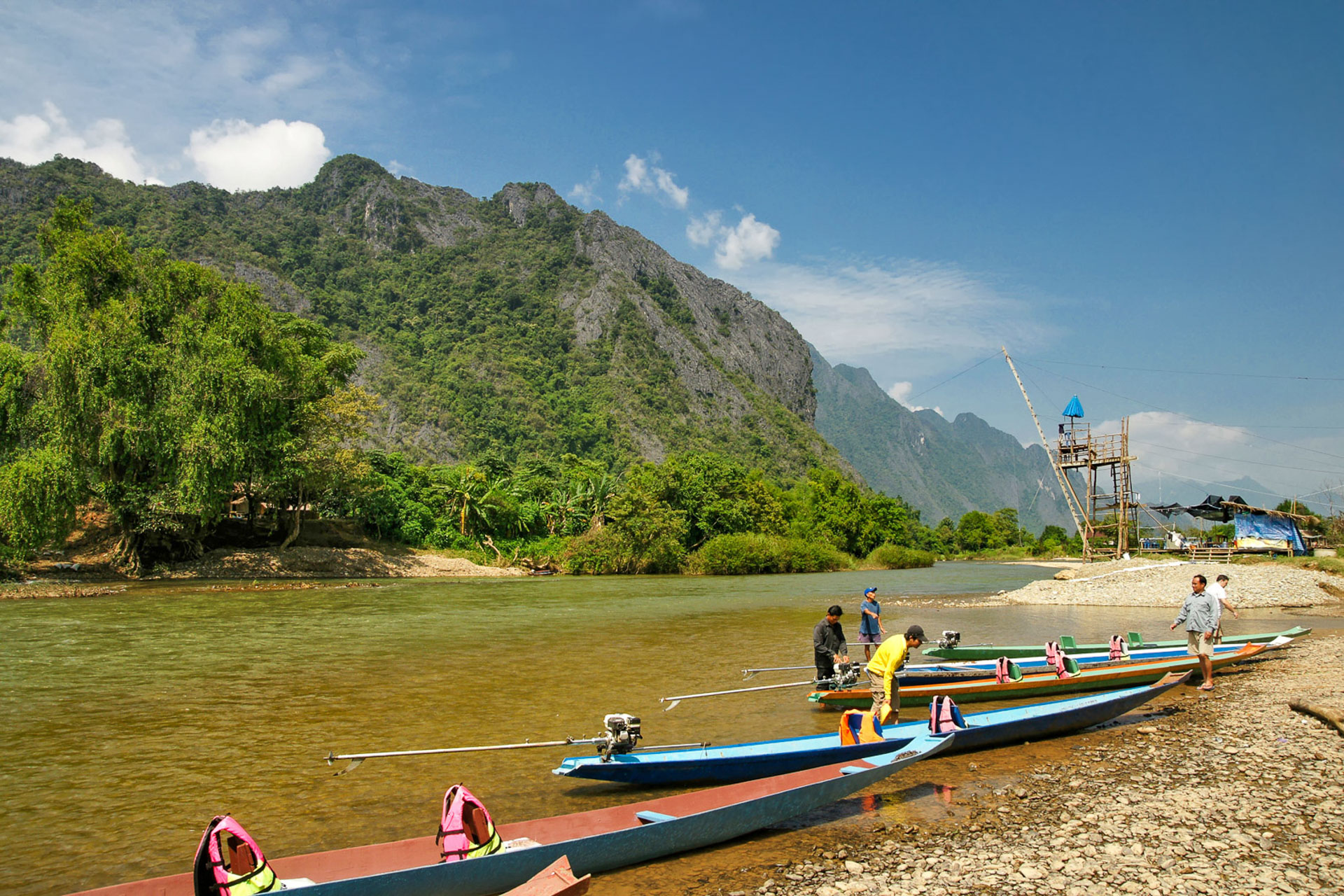 Wanderung im Süden von Vang Vieng